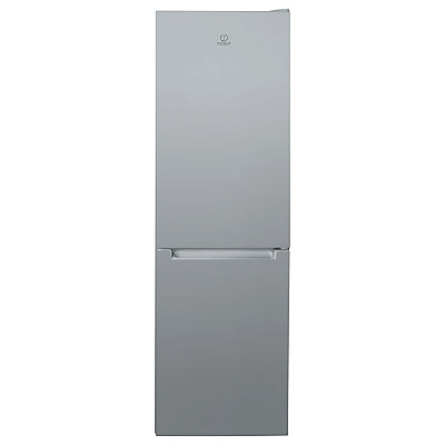 Indesit LR8S1SUK Freestanding Fridge Freezer, A+ Energy Rating, 60cm Wide, Inox Indesit LR8S1SUK Freestanding Fridge Freezer, A+ Energy Rating, 60cm Wide, Inox